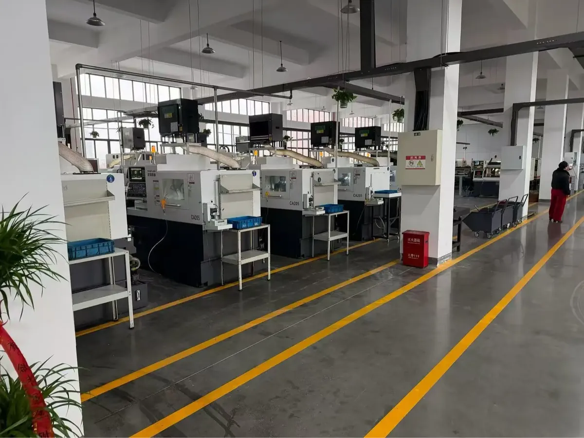 Swiss-turned metal parts with precision machining finish