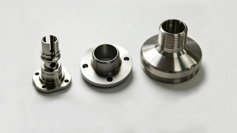 Precision CNC machined medical device components in stainless steel